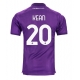 Fiorentina Moise Kean #20 Replike Domaci Dres 2024-25 Kratak Rukav